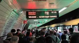 Üsküdar-Samandıra Metro Hattı'nda seferler 72 saat sonra normale döndü