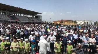 Kadınhanı ilçesinde yağmur duası yapıldı