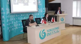 Tiflis Yunus Emre Enstitüsü'nde Kütüphane Söyleşileri başladı