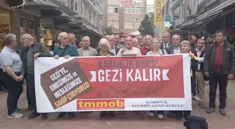 TMMOB Samsun Şubesi Gezi Davası Tutuklularının Serbest Bırakılmasını İstedi