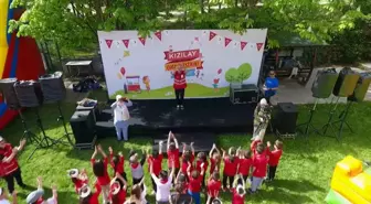 Türk Kızılay Çocuk Festivali Renkli Görüntülere Sahne Oldu