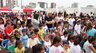 Adıyaman'da depremzedeler için çocuk etkinliği düzenlendi