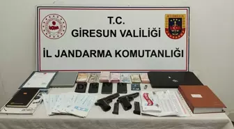 Giresun'da tefecilere operasyon: 4 şüpheli gözaltına alındı