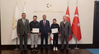 Mecitözü Doğuş Spor Kulübü sporcusu Edanur Tümer ödüllendirildi