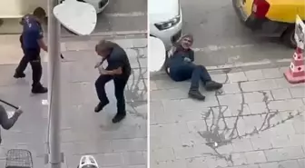 Polis, 2 grubun taşlı ve sopalı kavgasında bir saldırganı bacağından vurdu