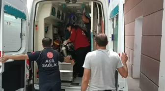 Adıyaman'da motosikletten düşen kişi ağır yaralandı