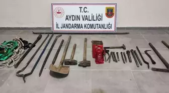 Aydın'da Kaçak Kazı Yapan 6 Kişi Suçüstü Yakalandı