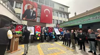 İnebolu'da ORKÖY kredileriyle traktör ve ekipman dağıtıldı