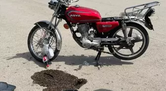 Amasya'da otomobil ile motosiklet çarpıştı: 1 yaralı