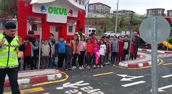 Yozgat'ta Minik Öğrencilere Trafik Eğitimi
