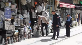 Bayburt Belediyesi Kaldırım ve Sokak İşgallerine Karşı Denetim Yaptı