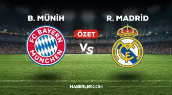 Bayern Münih Real Madrid maç özeti ve golleri izle! (VİDEO) B.Münih R.Madrid maçı özeti! Golleri kim attı, maç kaç kaç bitti?