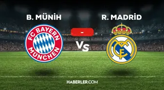 Bayern Münih Real Madrid maçı kaç kaç, bitti mi? MAÇ SKORU! B.Münih R.Madrid maçı kaç kaç, canlı maç skoru!