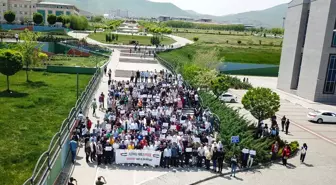 Iğdır Üniversitesi'nden Filistin'e Destek Gösterisi