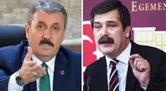 BBP Genel Başkanı Destici'den TİP lideri Baş'a sert tepki: Şimdiki komünistlerin çoğu terör örgütlerinin iş birlikçisi oldu