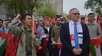 Hacettepe Üniversitesi Öğrencileri İsrail'in Filistin'deki Saldırılarına Tepki Gösterdi