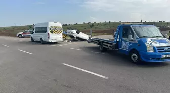 Midyat'ta trafik kazası: 2 kişi yaralandı