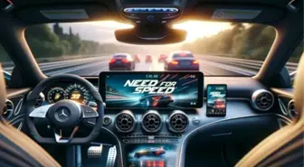 Mercedes, Need for Speed oyununu kokpite taşıyor