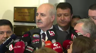 TBMM Başkanı Numan Kurtulmuş, Saadet - Gelecek grubunu ziyaret etti