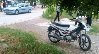 Tavşanlı'da motosiklet ile otomobil çarpıştı: 1 yaralı