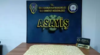 Hatay'da 15 Bin Adet Captagon Hap Ele Geçirildi