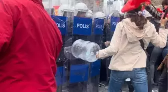 1 Mayıs'ta polise damacanayla vuran kadın da gözaltına alındı