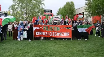 ÇAKÜ Öğrencileri Filistin'e Destek İçin Oturma Eylemi Yaptı