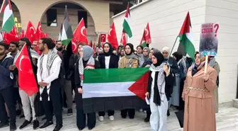 Gazi Üniversitesi Öğrencileri Gazze'deki Soykırıma Tepki Gösterdi