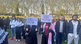 Köln Üniversitesi'nde İsrail'e Karşı Filistin Protestosu