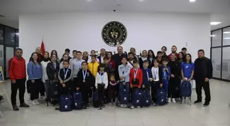 Ordu Gençlik ve Spor Müdürü Mustafa Genç, wushucuları ağırladı