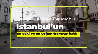 İstanbul'un en eski tramvay hattında yenileme çalışmaları devam ediyor