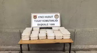 Hudut Kartalları Van'da 48 Kilogram Uyuşturucu Ele Geçirdi