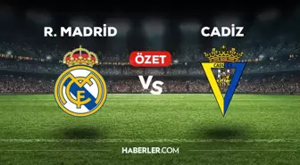 Real Madrid Cadiz maç özeti ve golleri izle! (VİDEO) Real Madrid Cadiz maçı özeti! Golleri kim attı, maç kaç kaç bitti?