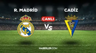 Real Madrid Cadiz maçı CANLI izle! 4 Mayıs R.Madrid Cadiz maçı canlı yayın nereden ve nasıl izlenir?