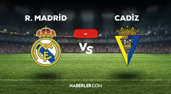 Real Madrid Cadiz maçı kaç kaç, bitti mi? MAÇ SKORU! R.Madrid Cadiz maçı kaç kaç, canlı maç skoru!