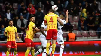 Kayserispor ve Fatih Karagümrük Berabere Kaldı