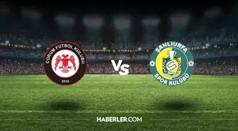 Çorum FK - Şanlıurfaspor maçı hangi kanalda, saat kaçta? Çorum FK - Şanlıurfaspor maçı CANLI İZLE!