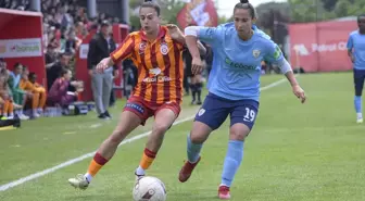 Galatasaray Kadın Futbol Takımı ALG Spor'u mağlup ederek şampiyon oldu