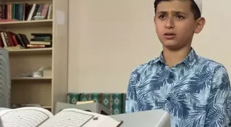 Genç Sada Kur'an-ı Kerim'i Güzel Okuma Yarışması'nda Bölge Birincisi Muhammed Tarık Sevim Türkiye Finaline Hazırlanıyor