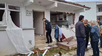 Tokat'ın Erbaa ilçesinde evde tüp patlaması: 1 yaralı