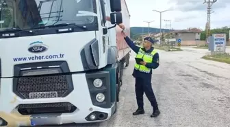 Bilecik İl Jandarma Komutanlığı'ndan Trafik Denetimleri
