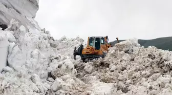 Ağrı'nın Taşlıçay ilçesinde kışın ulaşım sağlanamayan köylere yol açıldı