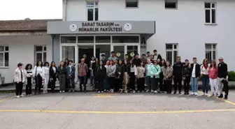 Zonguldak Ereğli Erdemir Güzel Sanatlar Lisesi, Düzce Üniversitesi'ni ziyaret etti