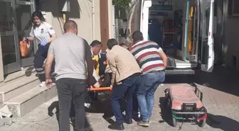 Bolu'da klima takarken düşen kişi hastaneye kaldırıldı