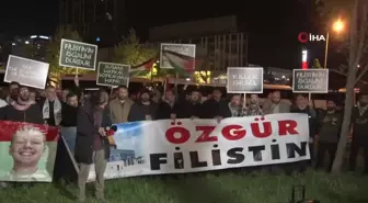 Filistin Dayanışma Platformu İsrail'in Refah'ta başlattığı saldırıyı protesto etti