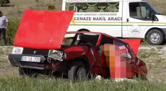 Burdur'da Otomobil Şarampole Devrildi, Sürücü Hayatını Kaybetti