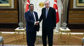 Cumhurbaşkanı Erdoğan, eski Etiyopya Cumhurbaşkanı Wirtu ve Etiyopya Dışişleri Bakanı Taye Atske Selassie ile görüştü