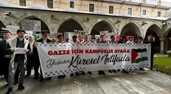 FSMVÜ Öğrenci ve Akademisyenleri İsrail'in Gazze'deki Soykırımını Protesto Etti