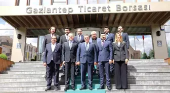 GAGİAD Yönetimi Gaziantep Ticaret Borsası'nı Ziyaret Etti