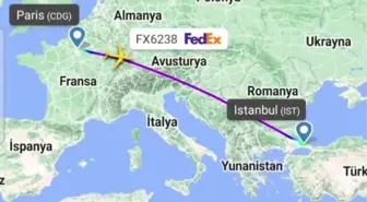 FedEx Kargo Uçağı İstanbul Havalimanı'na Gövde Üzerine İniş Yaptı